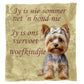 Viervoet Woefkindjie Light Weight Fleece Blanket
