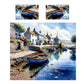 Village by the Sea Duvet Cover Set