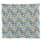 Vinatage Leaves Light Weight Fleece Blanket