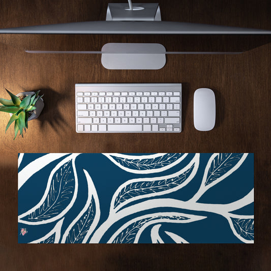 Vines on Teal Large Desk Pad by Fifo