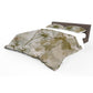 Vintage Aged Floral Duvet Cover Set