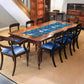 Vintage Birds On Blue 160cm Table Runner