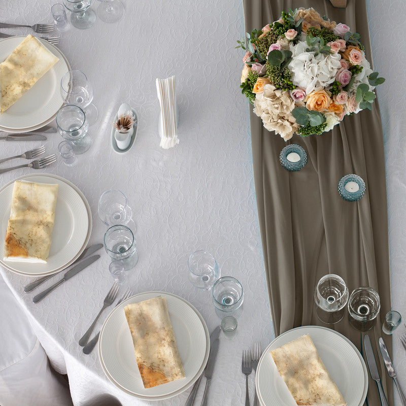 Vintage Brown Segment Napkins