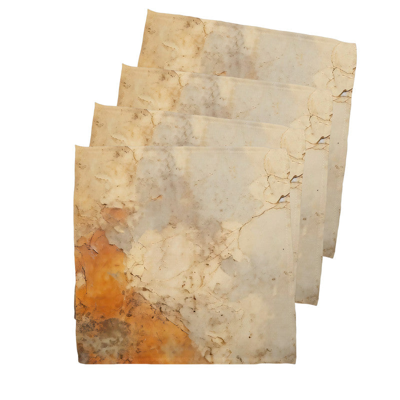 Vintage Brown Segment Napkins