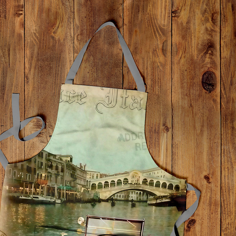Vintage Car Medium Length Apron
