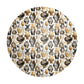 Vintage Pots Round Tablecloth