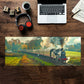 Vintage Train Farmland Large Desk Pad