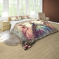 Vintage Victorian Ladies Duvet Cover Set