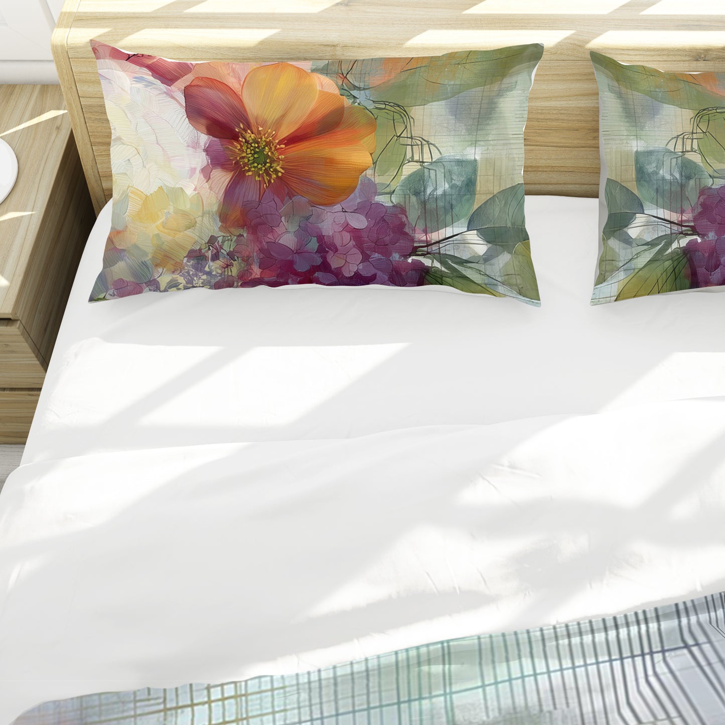 Vintage Bloom Duvet Cover Set by Wikus Schalkwyk