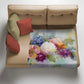 Vintage Bloom Light Weight Fleece Blanket by Wikus Schalkwyk
