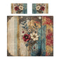 Vintage Botanical Journal Duvet Cover Set