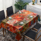 Vintage Canvas Rose Painting Rectangle Tablecloth By Mark Van Vuuren