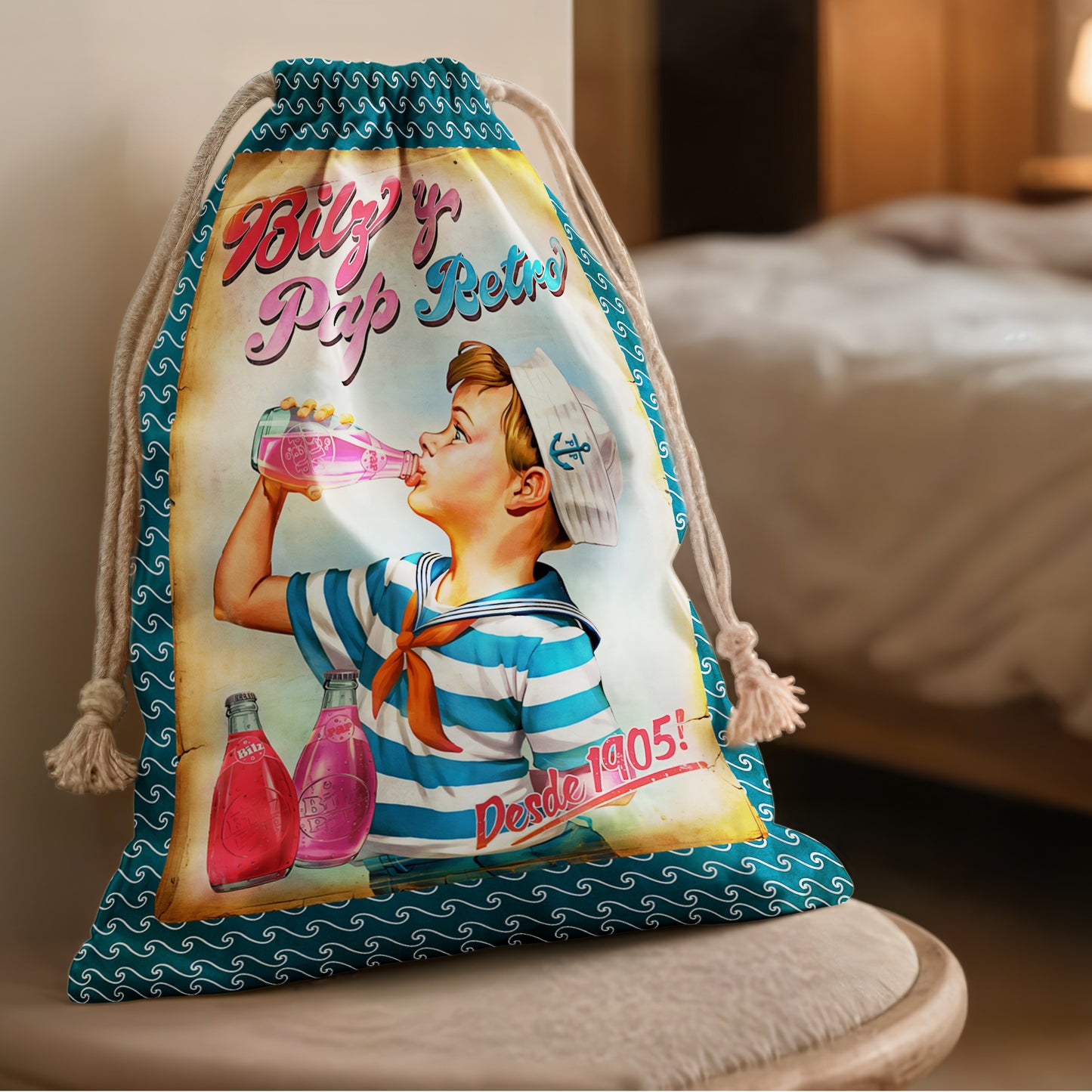 Vintage Cold-drink Gift Bag (Set of 2)