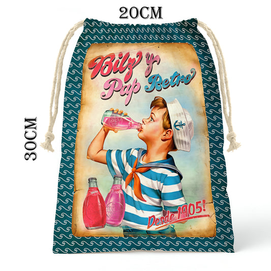 Vintage Cold-drink Gift Bag (Set of 3)