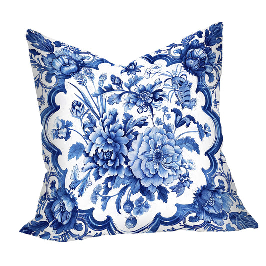 Vintage Delft Floral Luxury Scatter by Mark van Vuuren