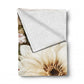 Vintage Flower Arrangement Light Weight Fleece Blanket by Mark van Vuuren