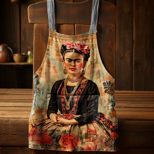 Vintage Frida Kahlo Apron by Mark van Vuuren