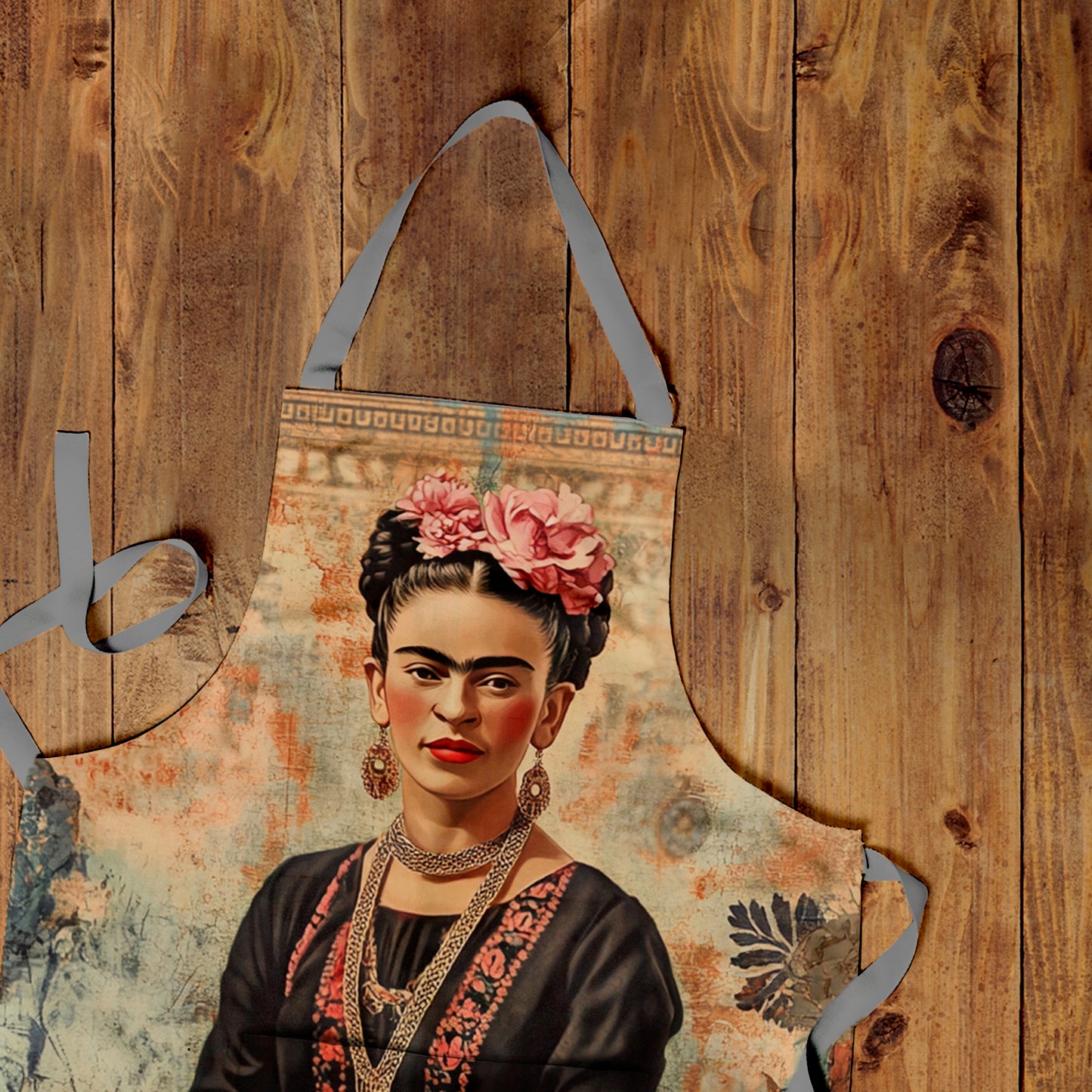 Vintage Frida Kahlo Apron by Mark van Vuuren