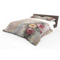 Vintage Peonies and Patina Duvet Cover Set