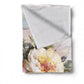 Vintage Peonies and Patina Light Weight Fleece