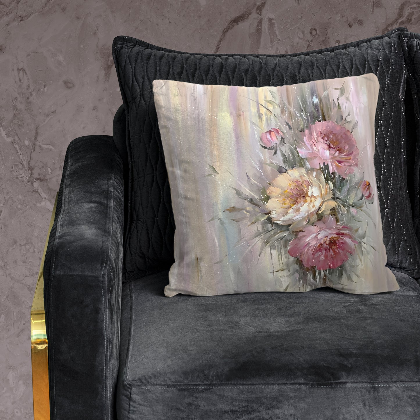 Vintage Peonies and Patina Luxury Scatter
