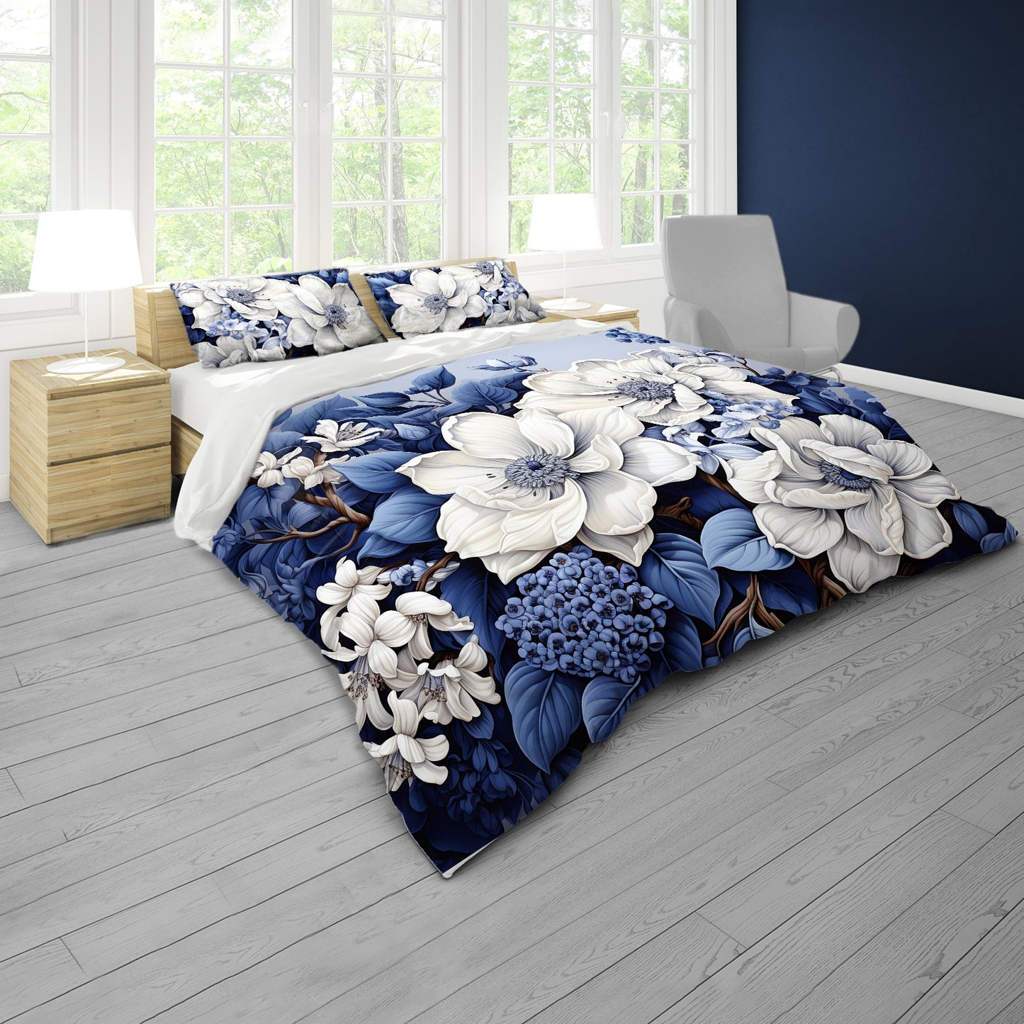 Vintage Peony Sonata Duvet Cover Set