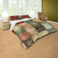 Vintage Plaid Duvet Cover Set