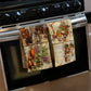Vintage Recipe Book Dish Cloth (Set of 3)