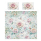 Vintage Rose Pastel Design Duvet Cover Set