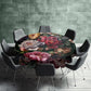 Vintage Roses Round Tableclothd