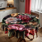 Vintage Roses Round Tableclothd