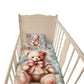 Vintage Teddybear Cot Duvet Set