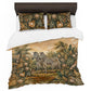 Vintage Zebra Sanctuary Duvet Cover Set