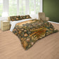 Vintage Zebra Sanctuary Duvet Cover Set
