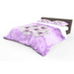 Violet Alcohol Ink Orchid Duvet Cover Set