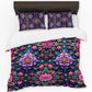 Violet Bloom Duvet Cover Set