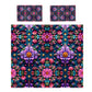 Violet Bloom Duvet Cover Set