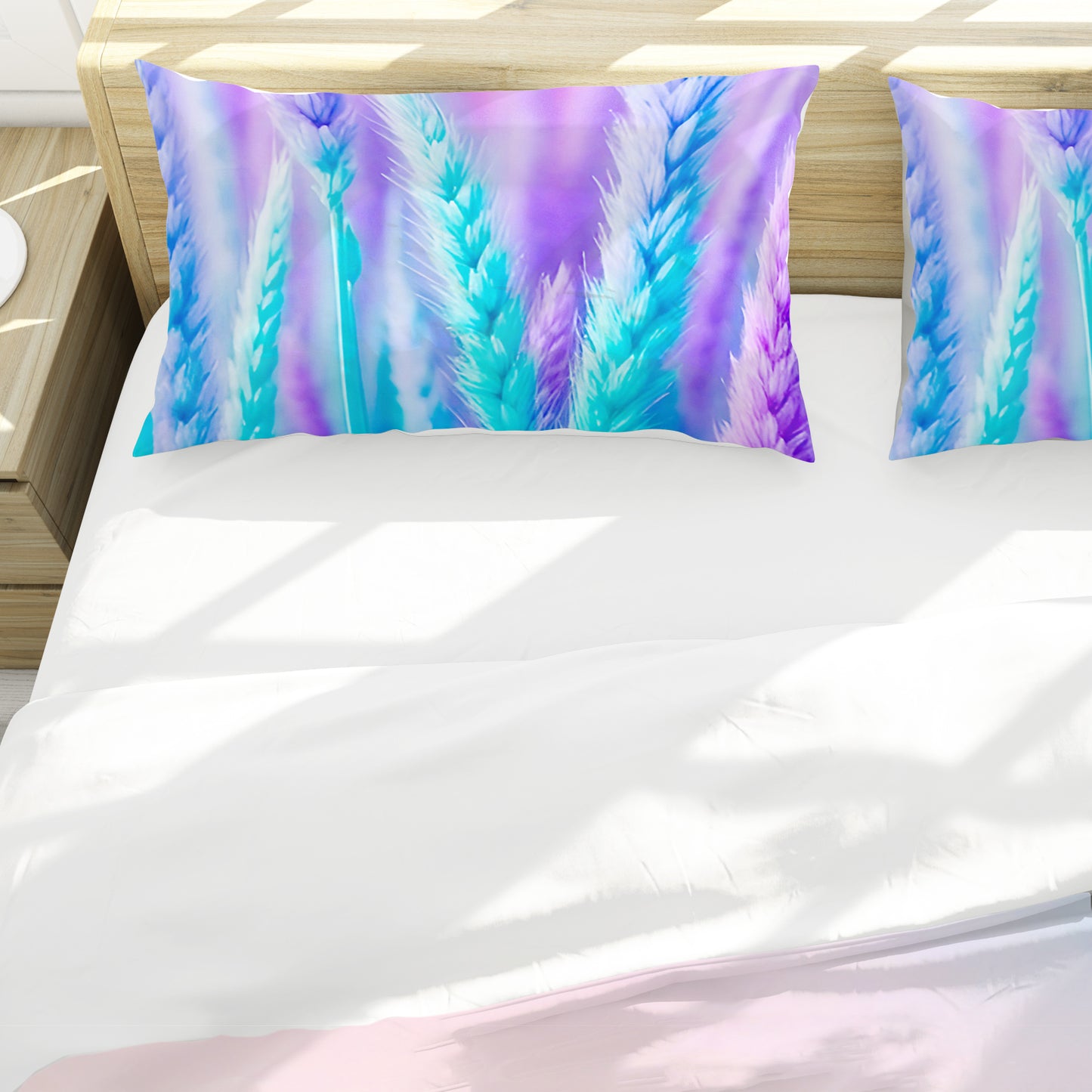 Violet Lavender Meadow Duvet Cover Set