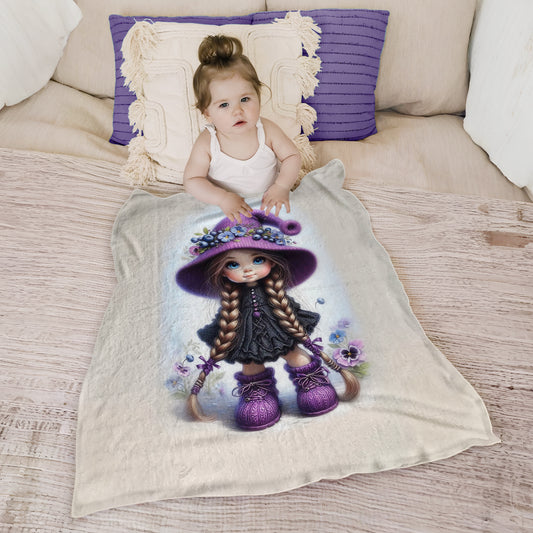 Violetta Toddler Fleece Blanket