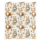 Visiting Neighbours Baby Fleece Blanket