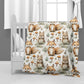 Visiting Neighbours Baby Fleece Blanket