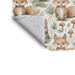 Visiting Neighbours Baby Fleece Blanket