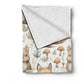 Visiting Neighbours Baby Fleece Blanket