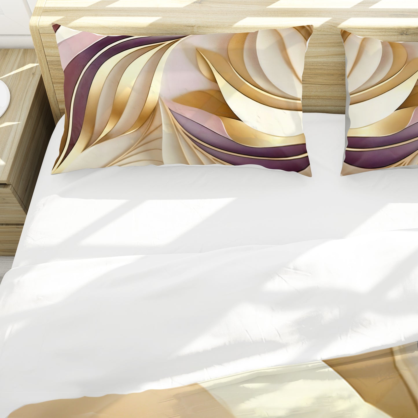 Vivid Aura Duvet Cover Set