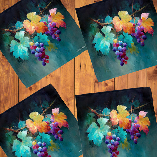 Vivid Vine Napkins by Wikus Schalkwyk
