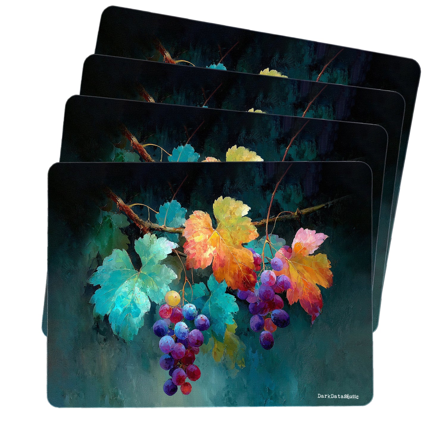 Vivid Vine Placemats by Wikus Schalkwyk