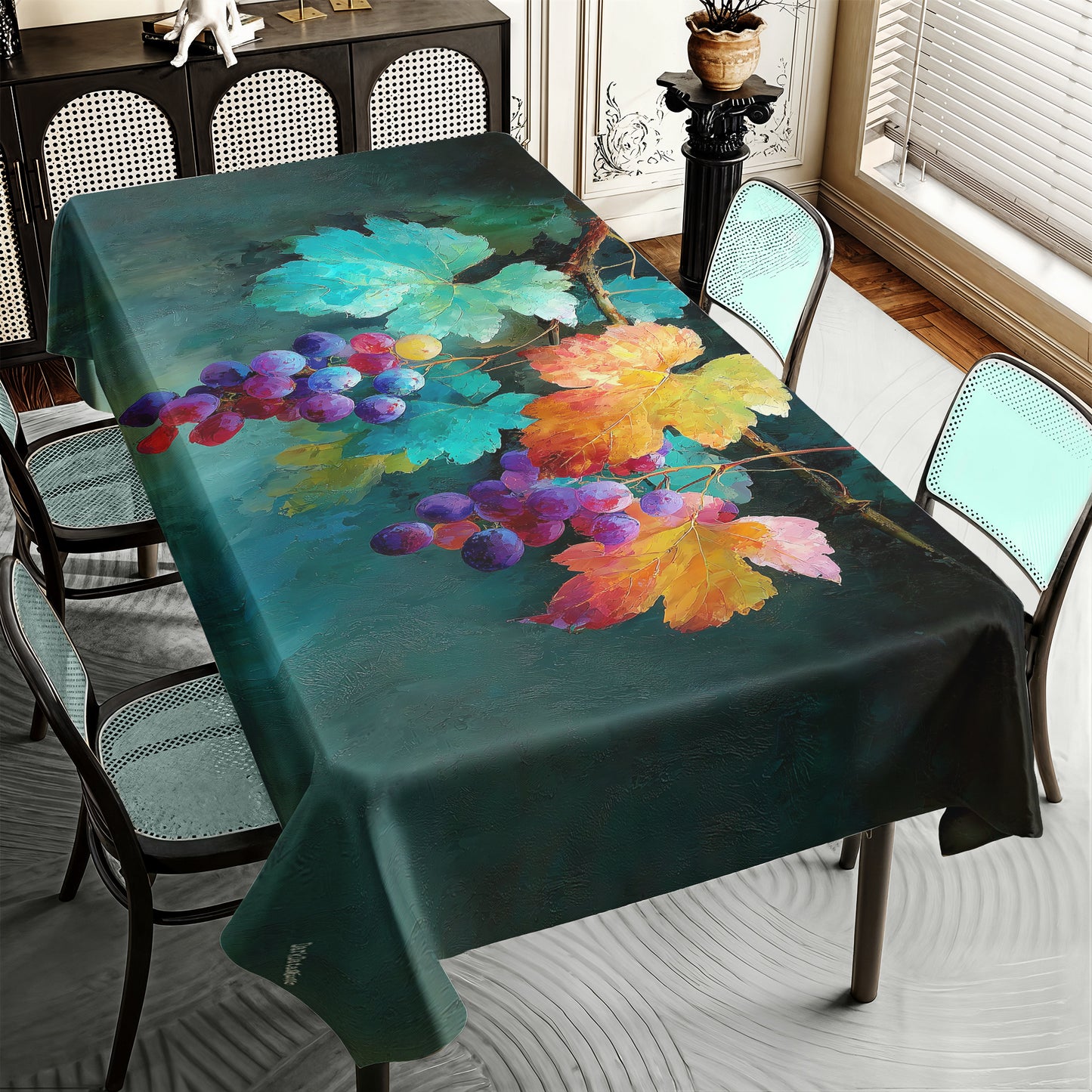 Vivid Vine Rectangle Tablecloth by Wikus Schalkwyk