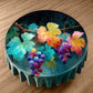 Vivid Vine Round Tablecloth by Wikus Schalkwyk