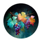 Vivid Vine Round Tablecloth by Wikus Schalkwyk