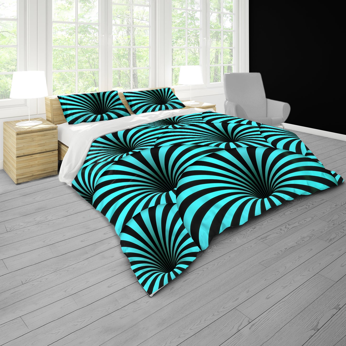 Vortex Vision Duvet Cover Set